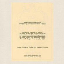 Load image into Gallery viewer, More Hougen Favorites Cookbook - SIGNED