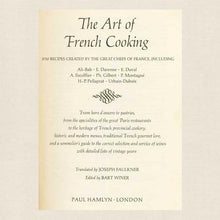 Load image into Gallery viewer, Art of French Cooking Cookbook L'Art Culinaire Francais
